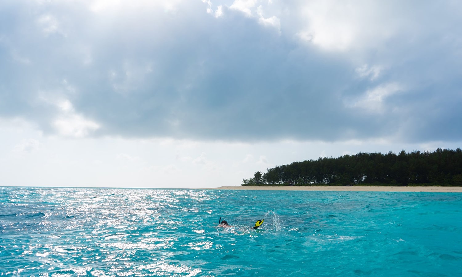 Snorkeling at Mnemba Atoll