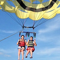 Parasailing In Zanzibar