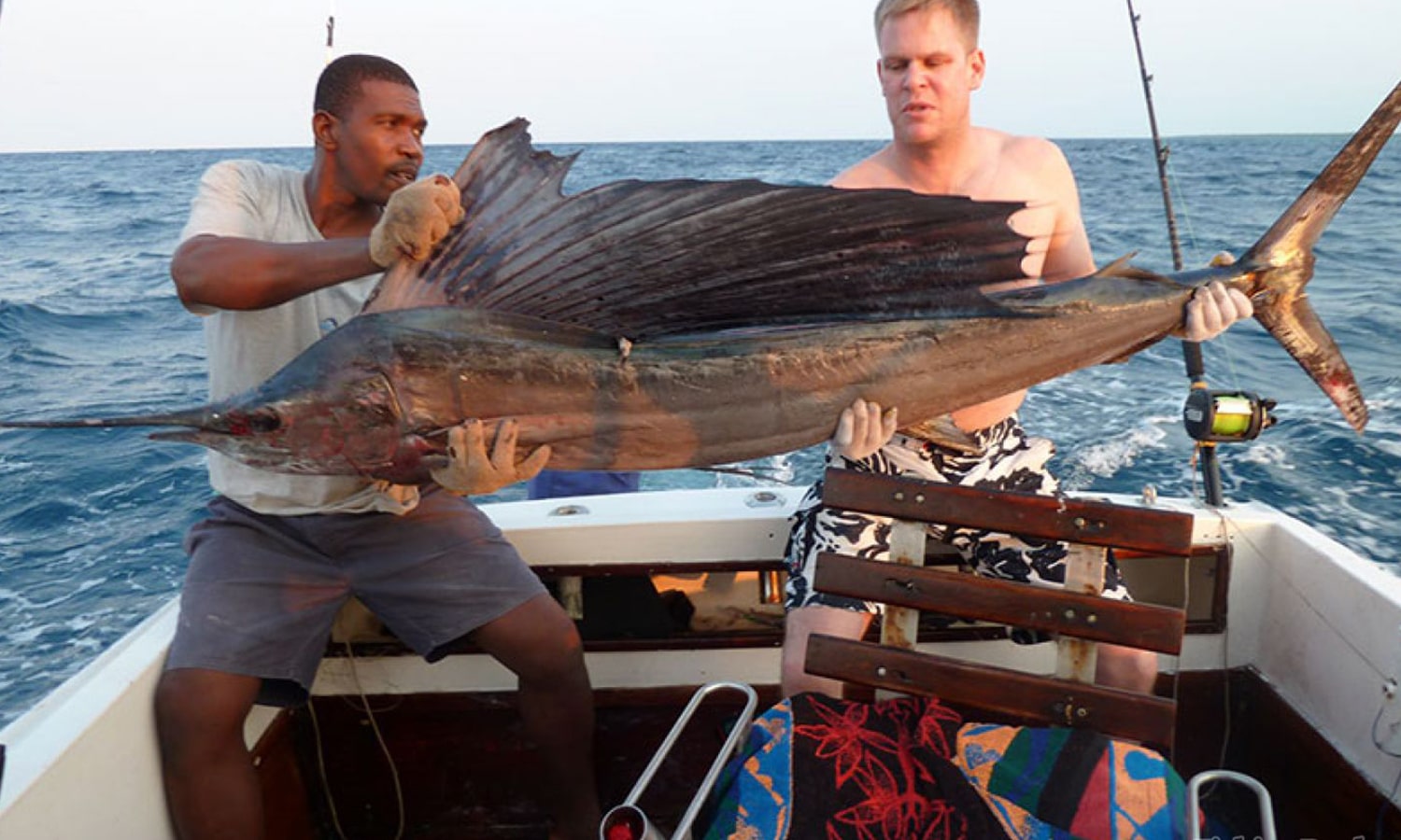 Deep Sea Fishing in Zanzibar