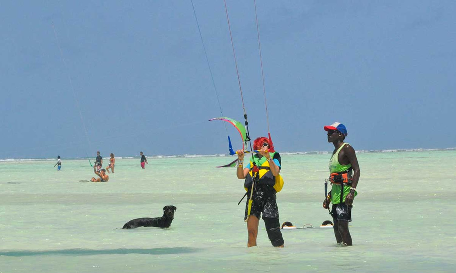 Kite Surfing in Zanzibar