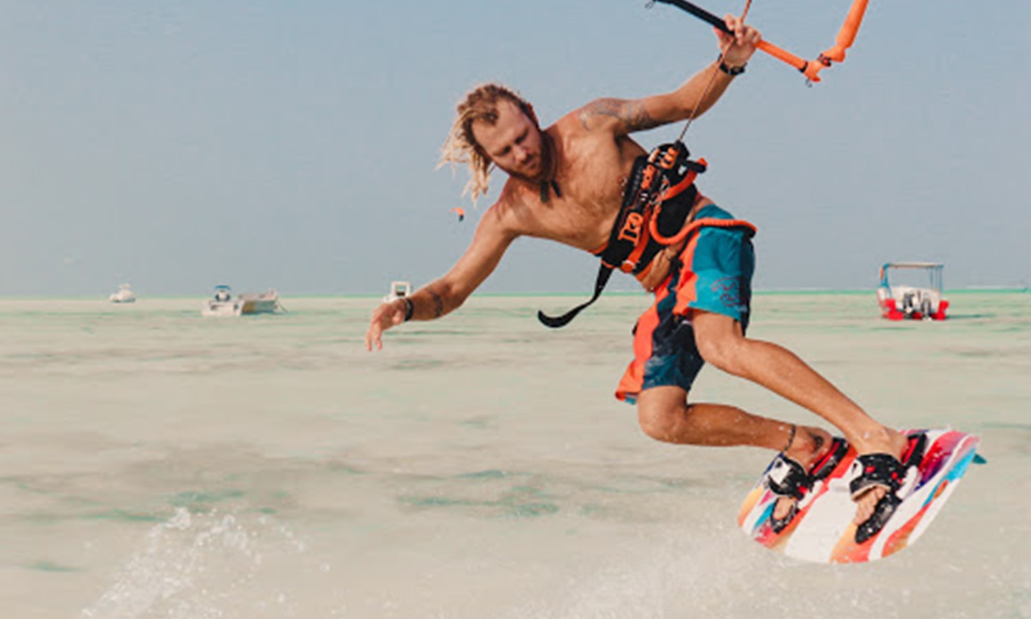 Kite Surfing in Zanzibar