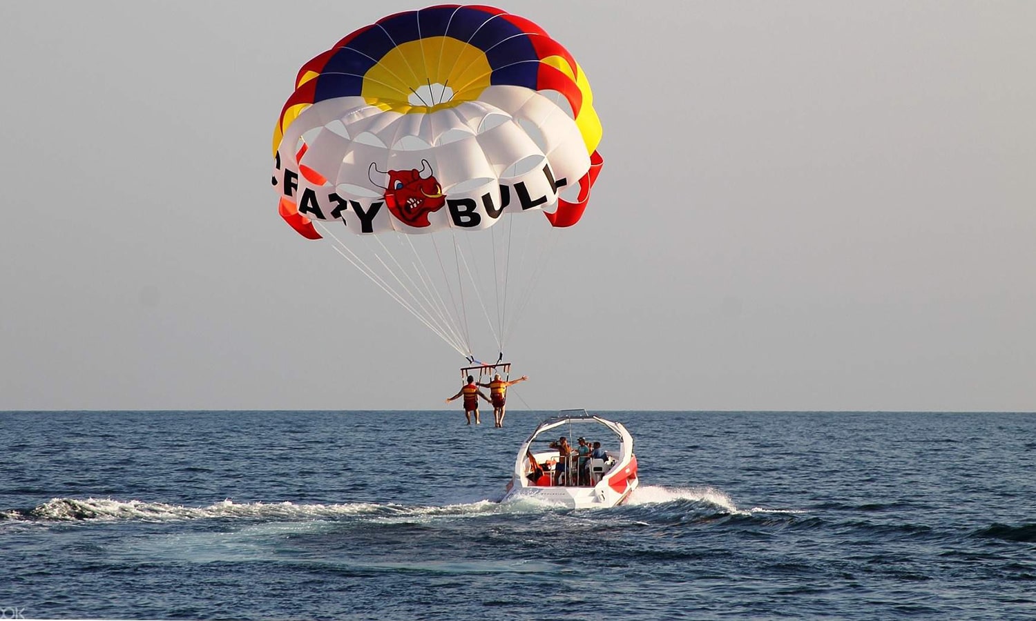 Parasailing in Zanzibar