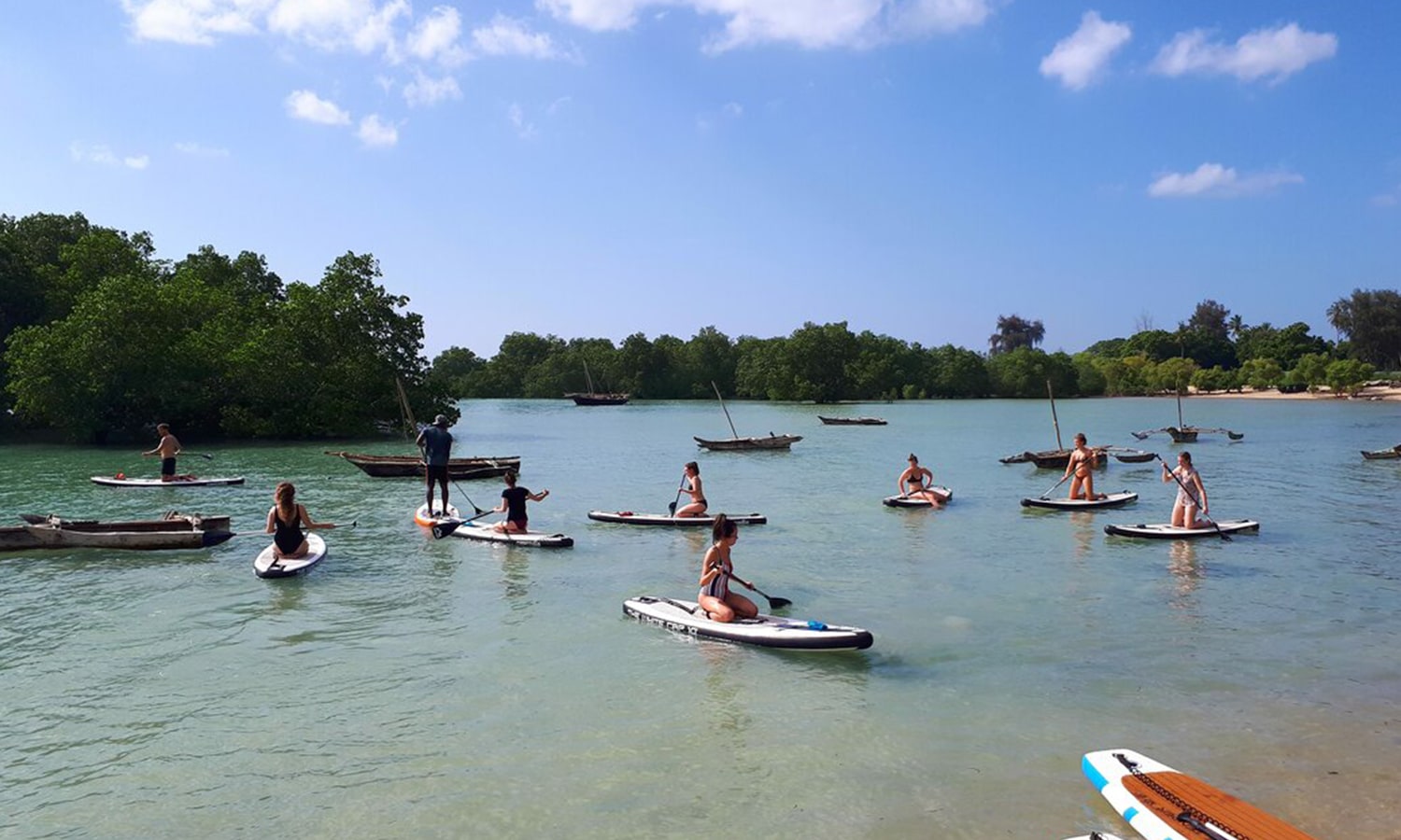 Stand Up Paddling in Zanzibar